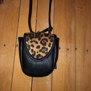 *SOLD ON DEPOP* Cheetah crossbody bag